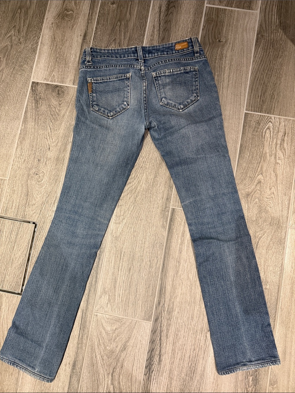 PAIGE Medium Wash Flared Jeans - Picture 3 of 3